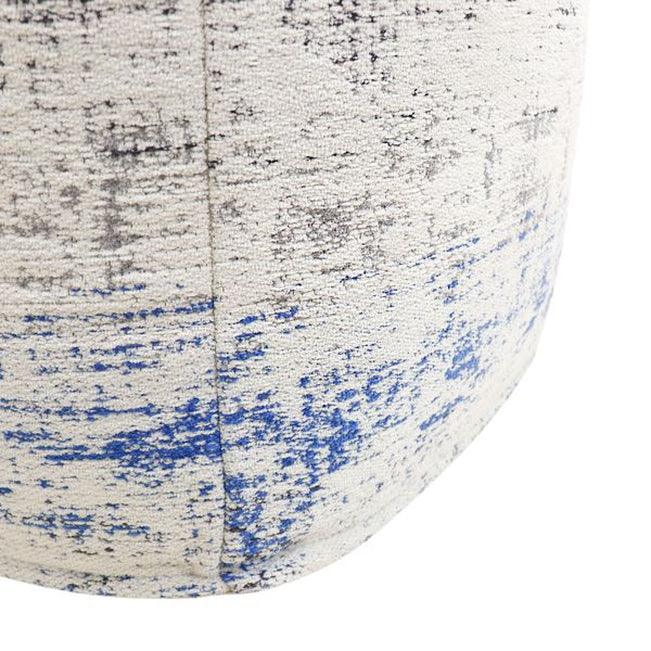 Canvello Home Grandcanyon Distressed Cotton Pouf